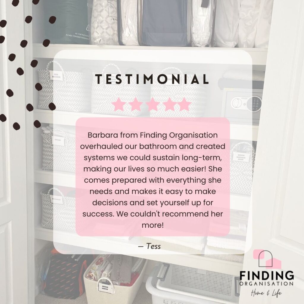 How to organise your home